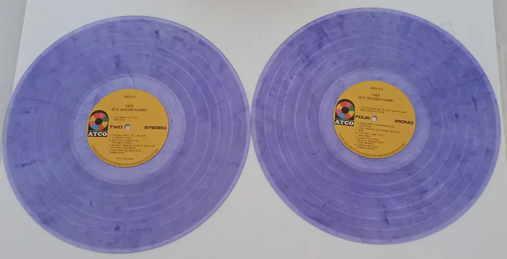 Cher, 3614 Jackson Highway, (LP+ Bonus), (Translucent Blue Vinyl) Image 1++